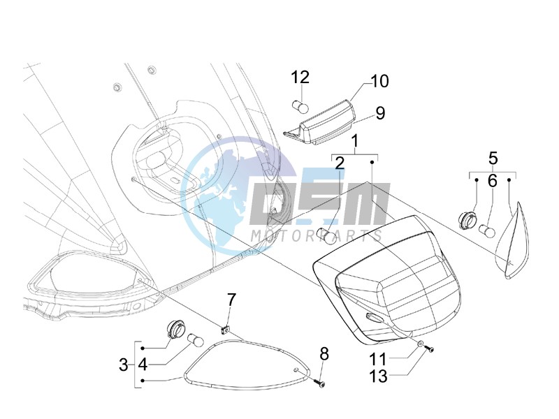 Tail light - Turn signal lamps