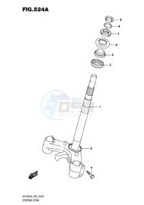 UH125 ABS BURGMAN EU drawing STEERING STEM