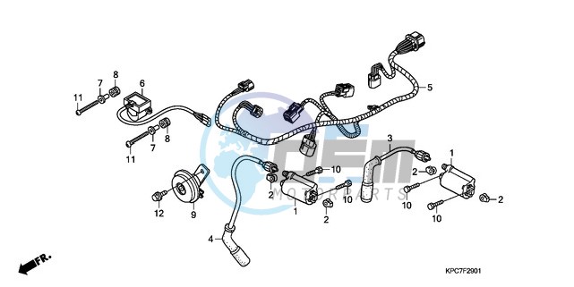 SUB HARNESS/IGNITION COIL