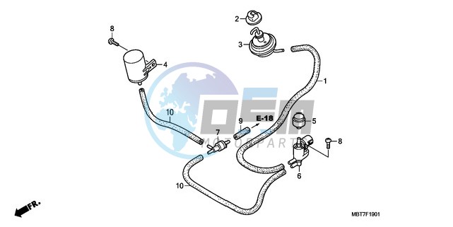 BYPASS CONTROL SOLENOID VALVE