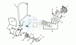 RS 50 drawing Carburettor