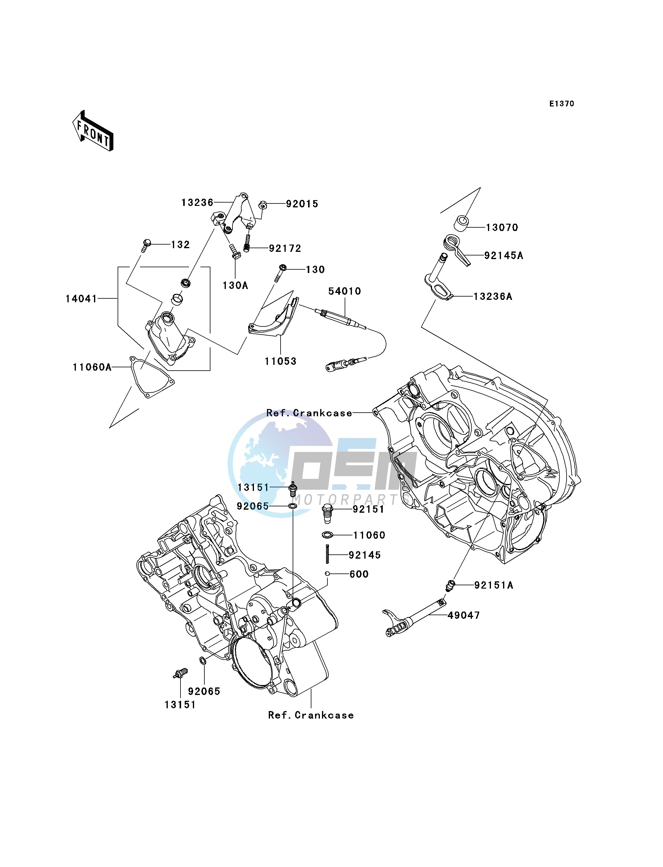 GEAR CHANGE MECHANISM