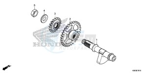 CRF250R Europe Direct - (ED) drawing BALANCER