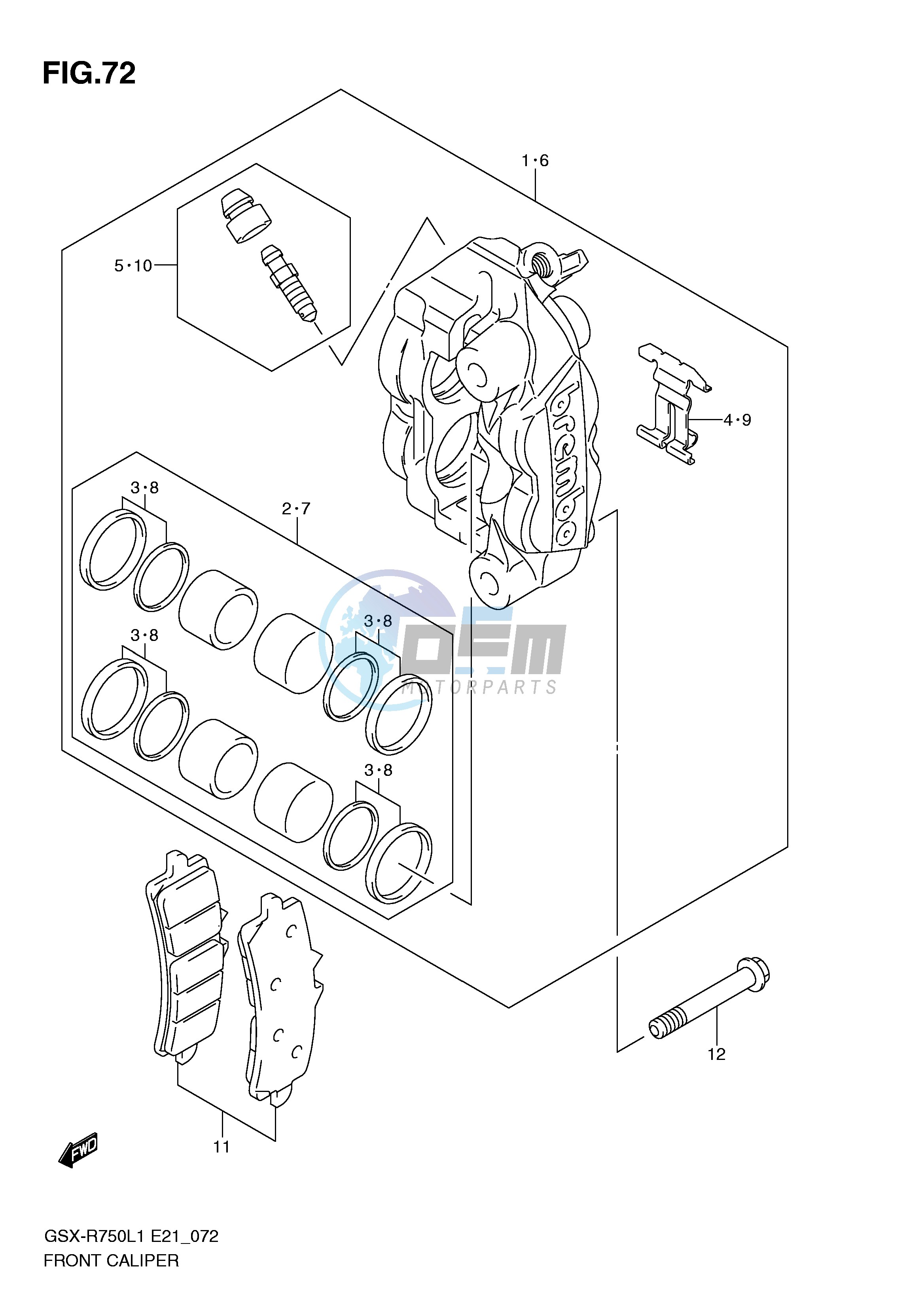 FRONT CALIPER