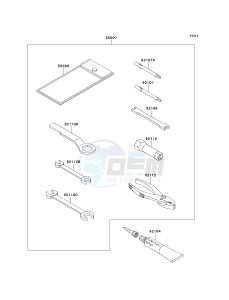 KE 100 B [KE100] (B16-B20) [KE100] drawing OWNERS TOOLS