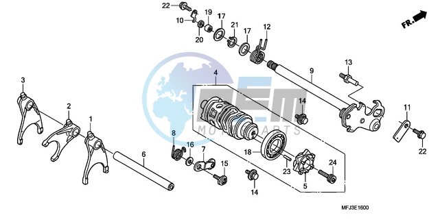 GEARSHIFT DRUM