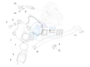 GTS 300 SUPER-TECH IE ABS E4 (APAC) drawing Cylinder head cover