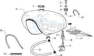 Eaglet 50 drawing Oil tank