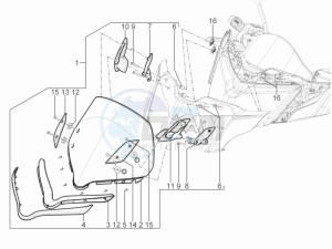 MP3 300 yourban lt erl drawing Windshield