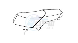 JET BASIX 50 drawing BUDDYSEAT