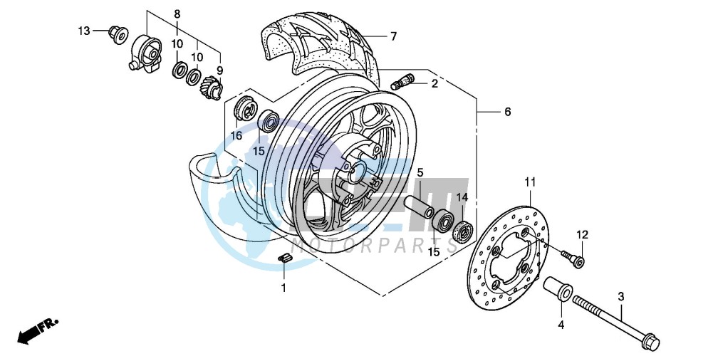 FRONT WHEEL