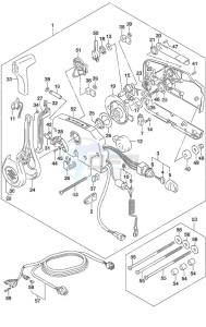 DF 20A drawing Remote Control w/Power Tilt