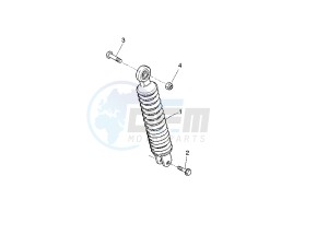 YQ AEROX 50 drawing REAR SHOCK ABSORBER