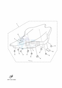 YFZ450R (BW2T) drawing SEAT