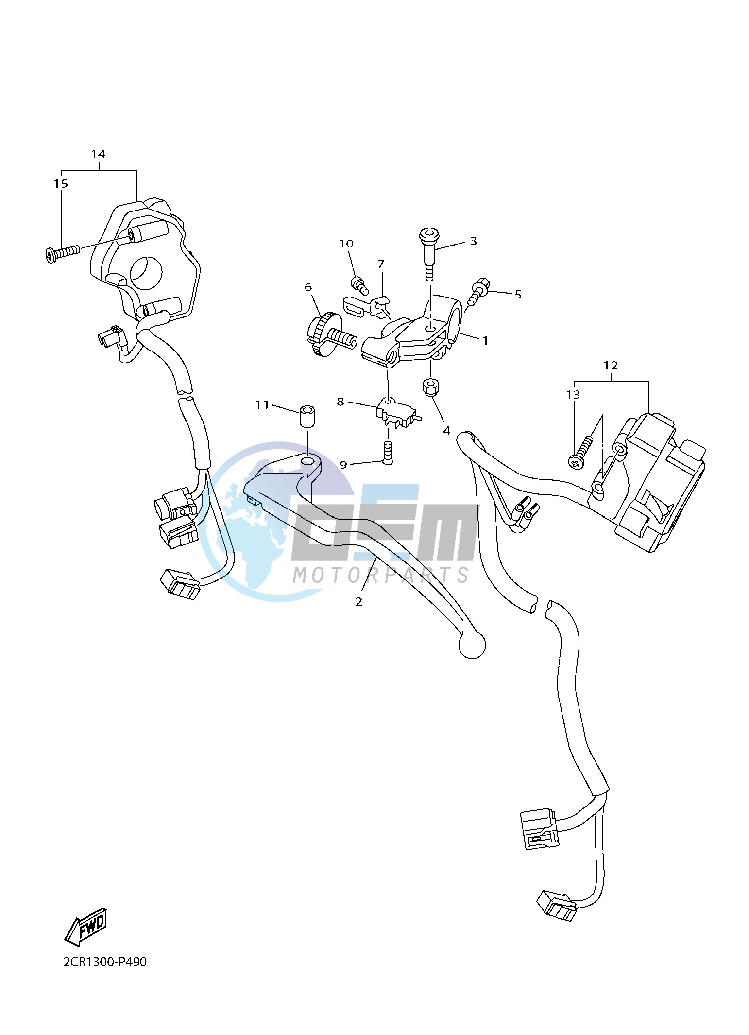 HANDLE SWITCH & LEVER