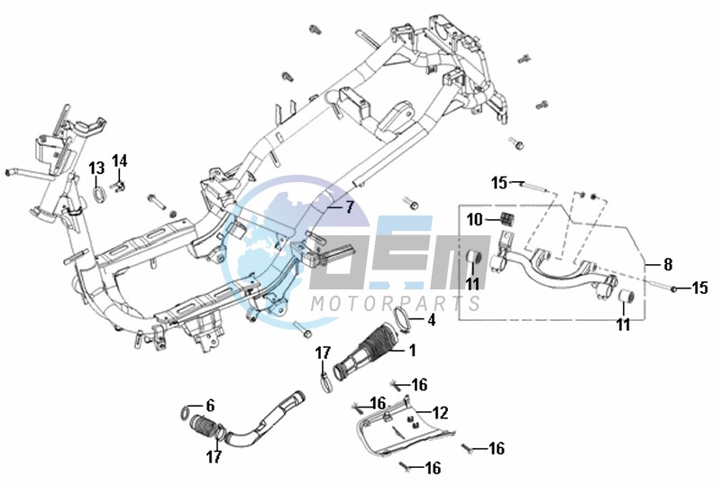 FRAME / ENGINE MOUNT