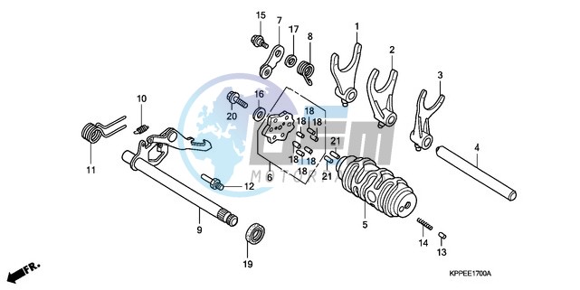 GEAR SHIFT DRUM