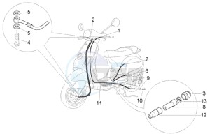 LX 50 2T drawing Transmissions-brake piping