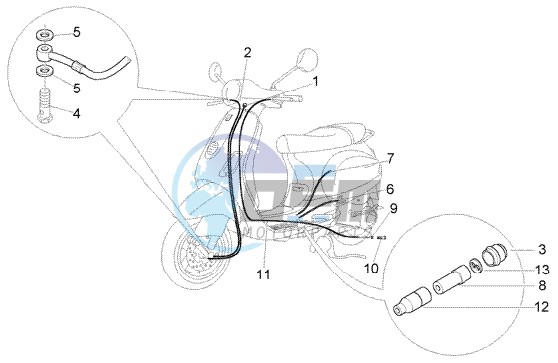 Transmissions-brake piping