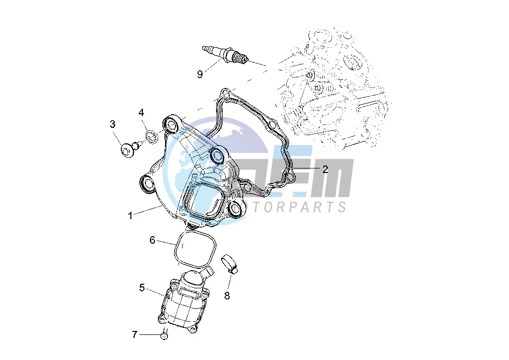 Cylinder head cover