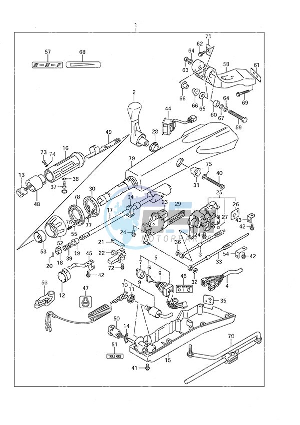 Tiller Handle