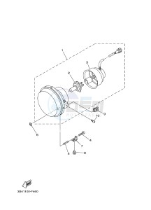 YXM700E YXM70VPHH (B42J) drawing HEADLIGHT