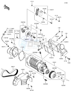 JET_SKI_ULTRA_310LX JT1500MFF EU drawing Super Charger