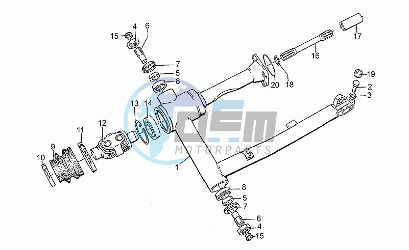 Swing arm