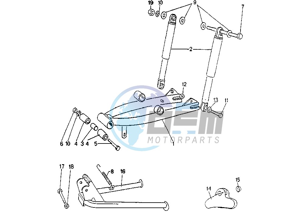 REAR SWING ARM