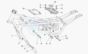 Breva 750 IE IE drawing Frame I