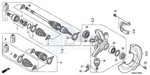 TRX500FAA Europe Direct - (ED) drawing KNUCKLE