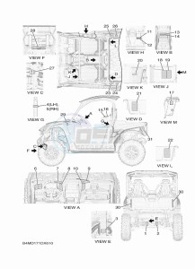 YXE1000EWS YX10ERPSP (B4ML) drawing EMBLEM & LABEL 1