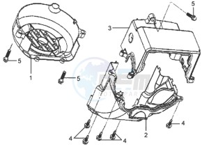 MIO 50 25KMH drawing SHROUD ASSY