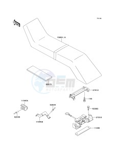 JF 650 A [X2] (A6-A9) [X2] drawing SEAT