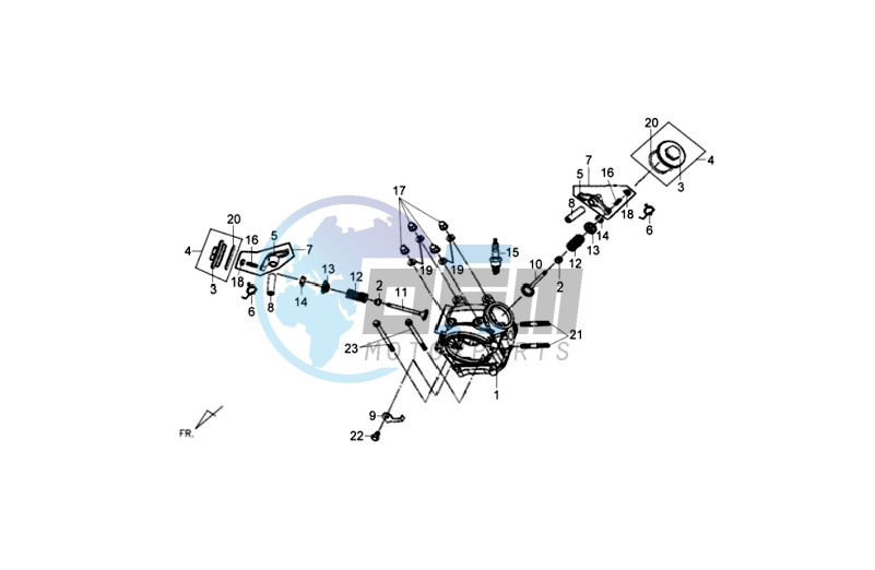 CYLINDER HEAD CPL