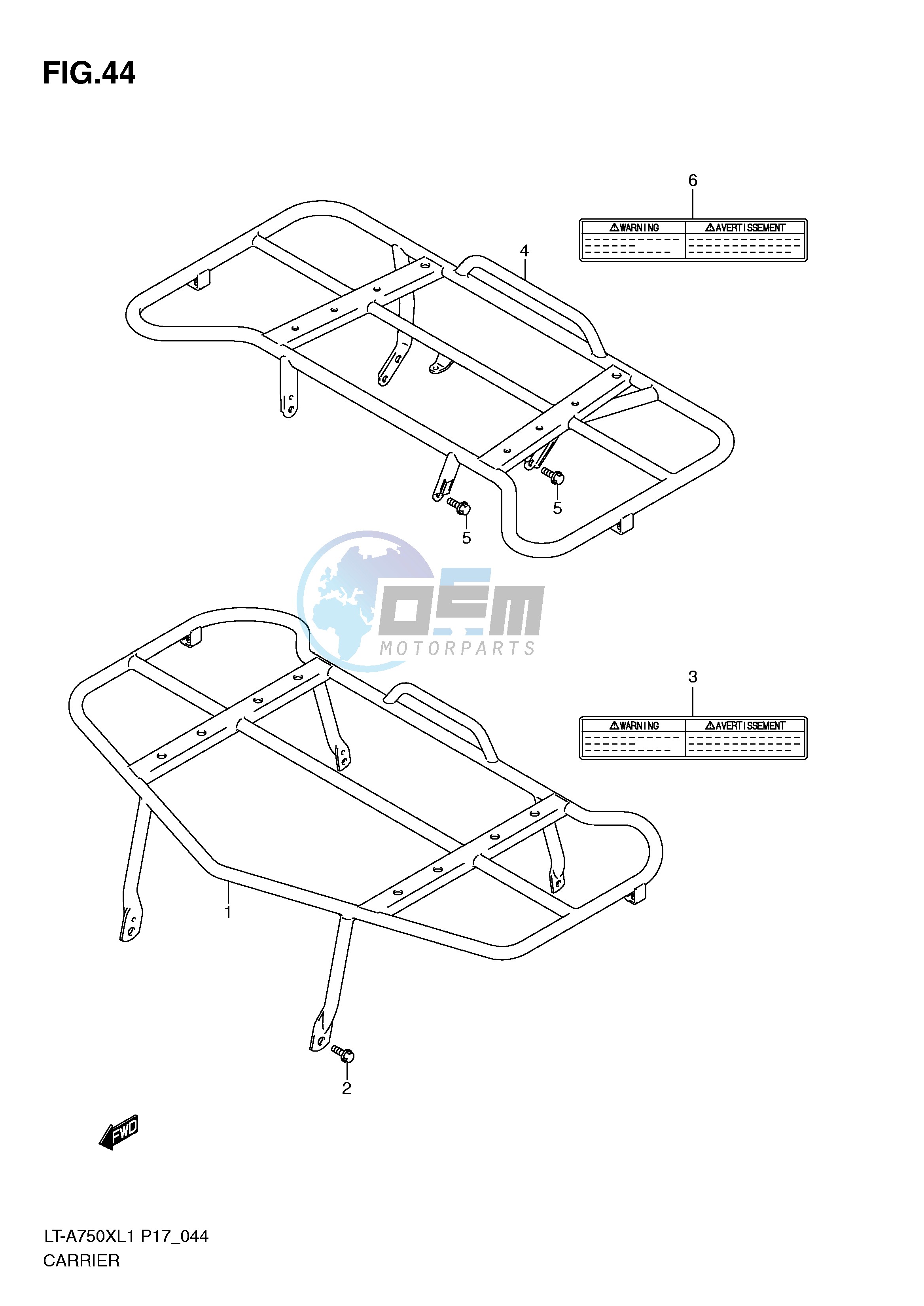 CARRIER (LT-A750XL1 P17)