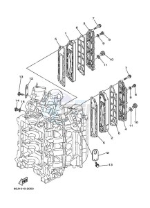 FL225A drawing CYLINDER-AND-CRANKCASE-3