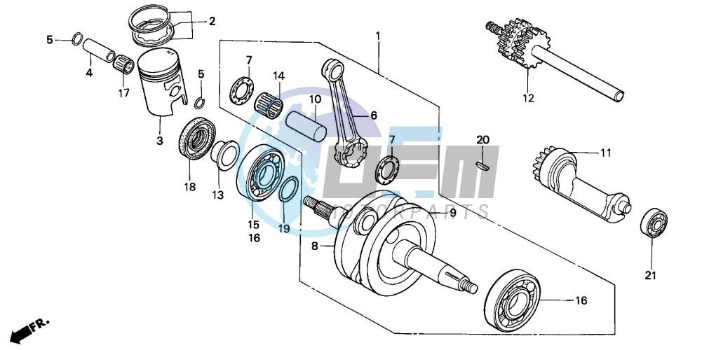 CRANKSHAFT/PISTON