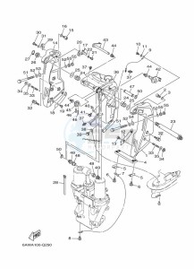 F350AETU drawing FRONT-FAIRING-BRACKET