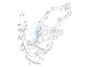 Medley 125 4T ie ABS E4 (EMEA) drawing Frame/bodywork