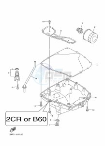 YZF-R1 (BX4D) drawing OIL CLEANER