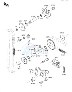 VN 1500 B [VULCAN 88 SE] (B1-B3) [VULCAN 88 SE] drawing WATER PUMP