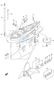 DF 200 drawing Gear Case