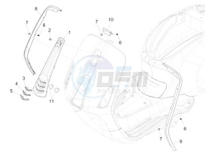 125 4T 3V ie Primavera (EMEA) (Ch, IT) drawing Front shield