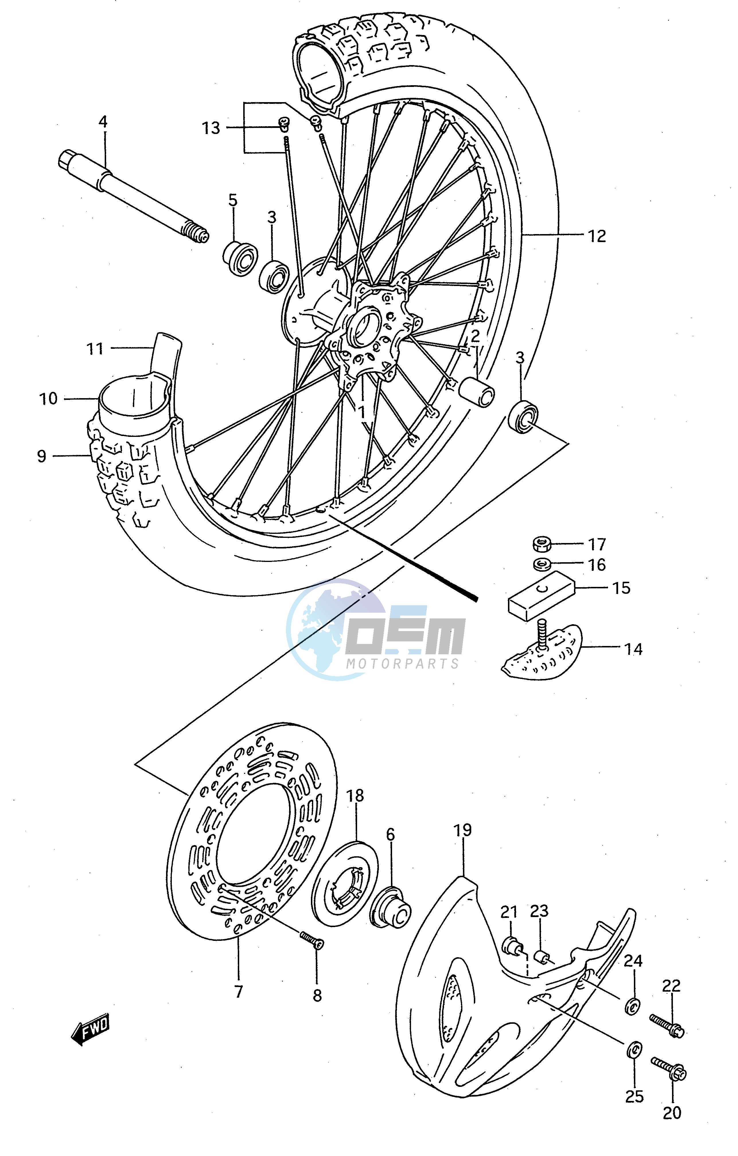 FRONT WHEEL