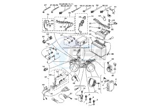 YFM FW KODIAK 400 drawing ELECTRICAL 1