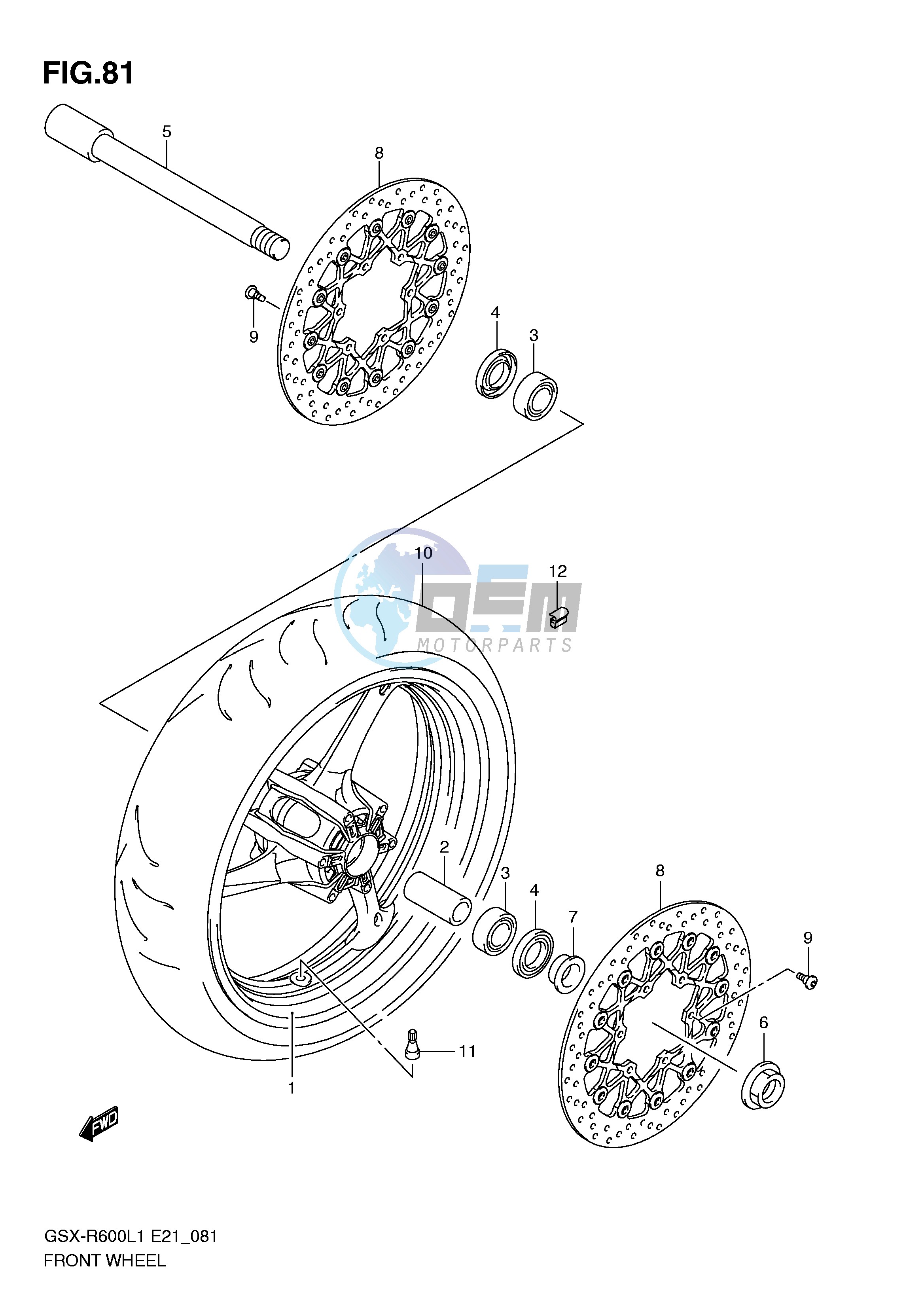 FRONT WHEEL