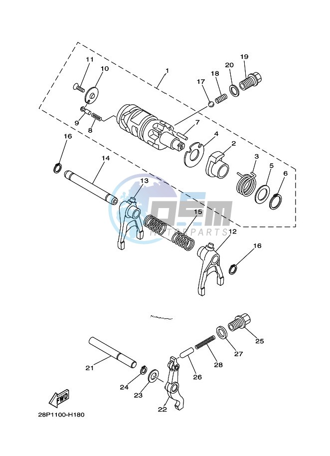 SHIFT CAM & FORK