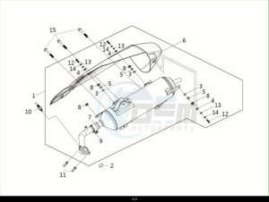 HD 300 (LS30W2Z1-EU) (M2) drawing EXH.MUFFLER / HD300 (LS30W2Z1-EU) (M2)