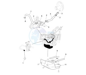 WR F 250 drawing SECONDARY AIR SYSTEM EURO KIT